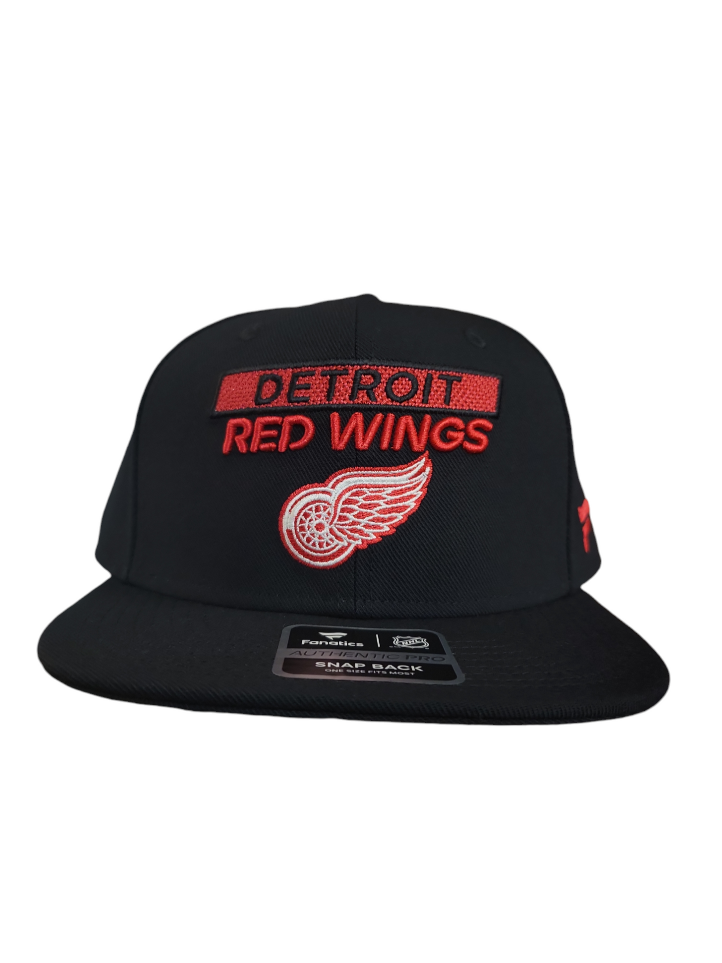 NHL Hat Authentic Pro Rink Snapback 2024 Red Wings