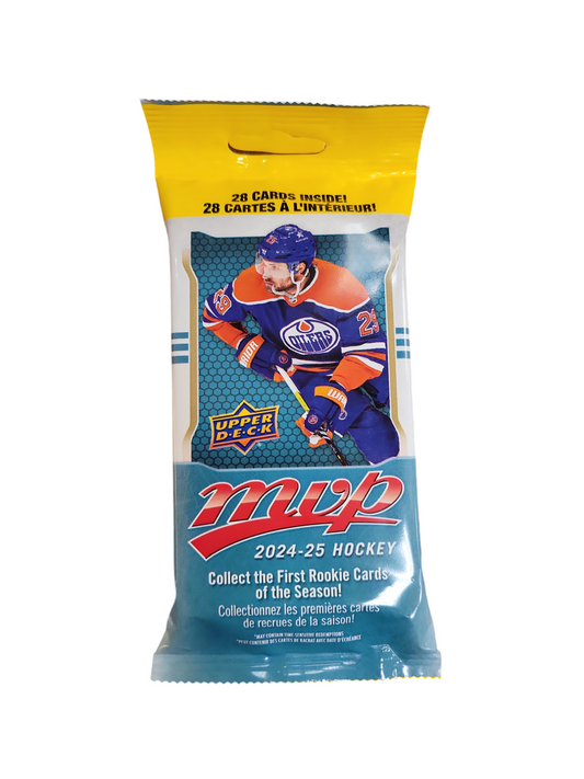 NHL Hockey Trading Cards Upper Deck Retail MVP 2024-25 (Fat Pack)