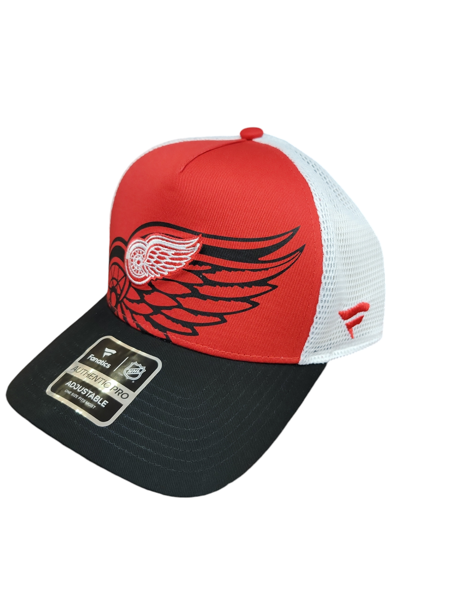 NHL Hat Authentic Pro Rink Hometown Trucker Adjustable Red Wings