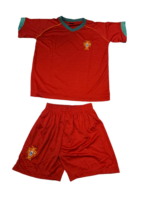 Country Youth Soccer Jersey Kit Home Portugal