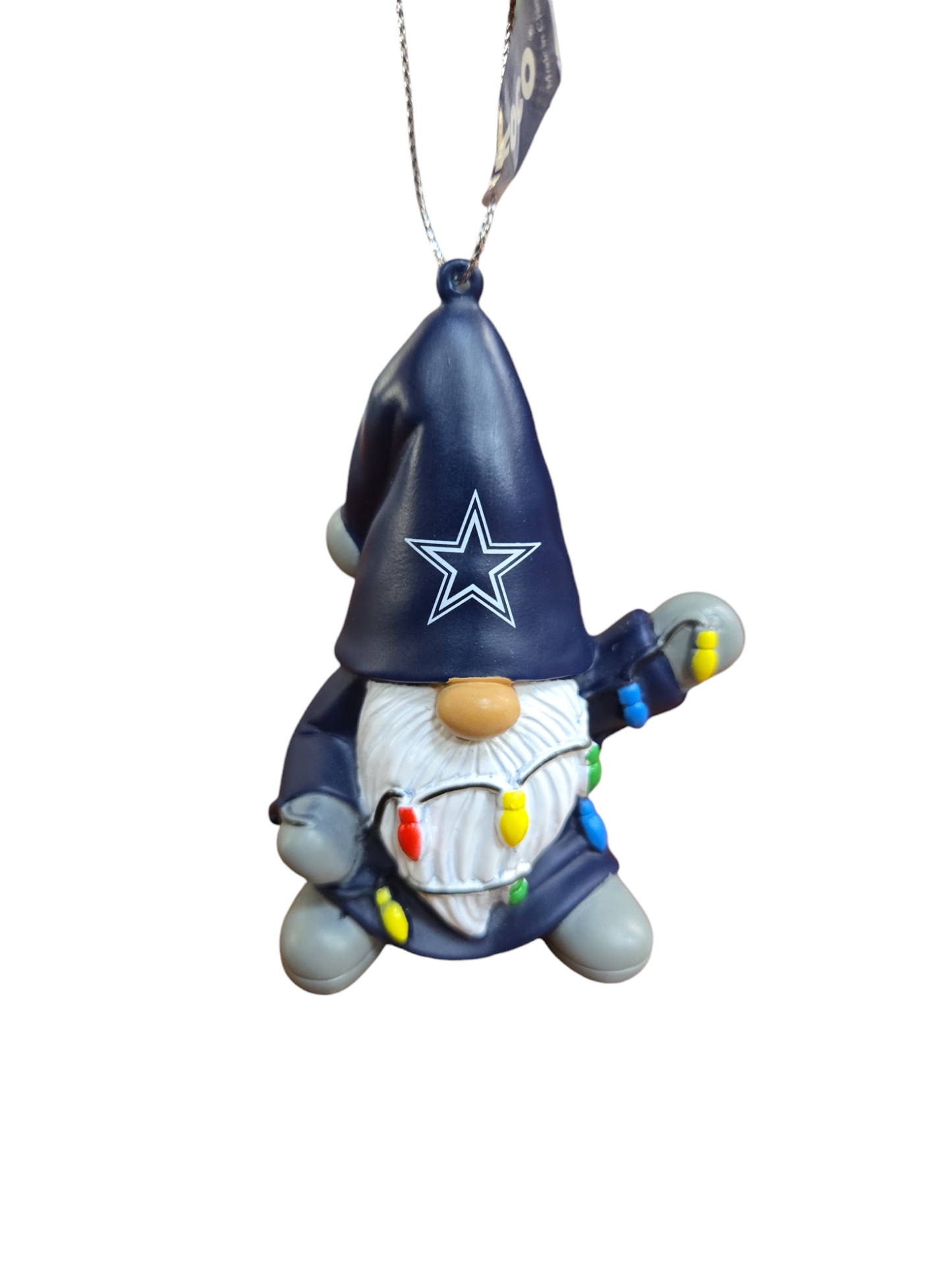 NFL Ornament Gnome With Lights Cowboys