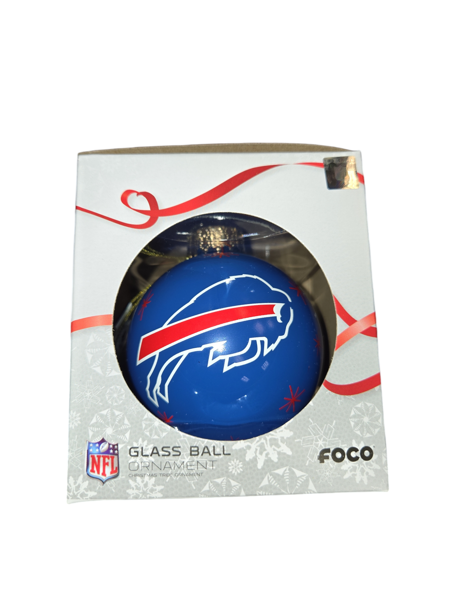 NFL Ornament Glass Ball  Bills