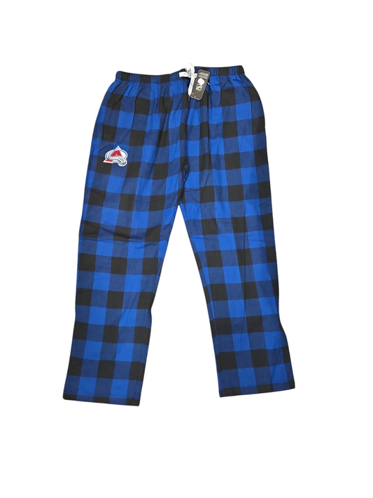 NHL PJ Pant Buffalo Plaid Avalanche