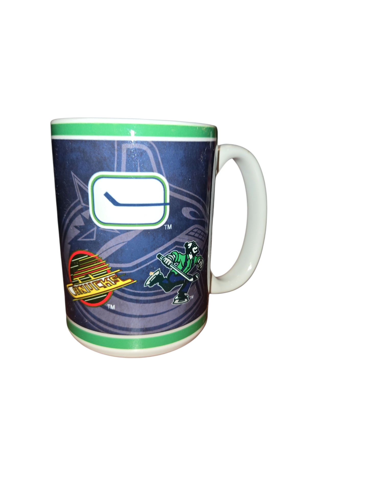 NHL Coffee Mug 15oz Logos To History Canucks
