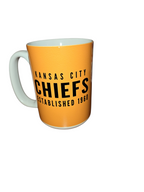 NFL Coffee Mug 15oz Logos To History Chiefs