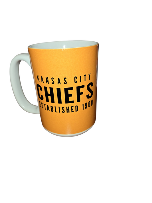 NFL Coffee Mug 15oz Logos To History Chiefs