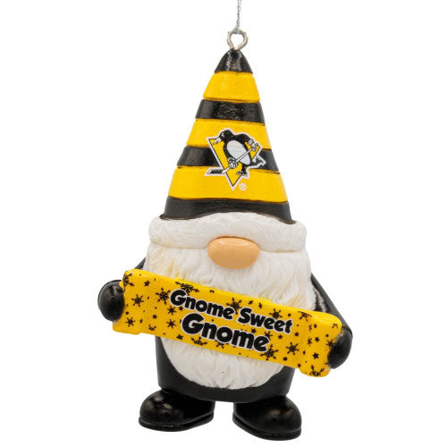 NHL Ornament Gnome Penguins