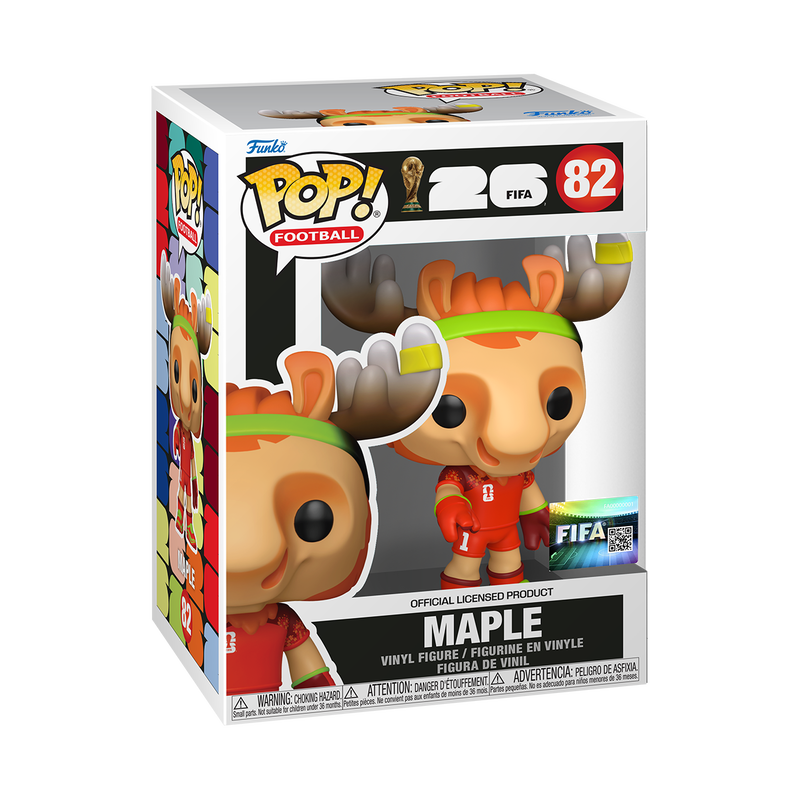 FIFA World Cup 2026 Mascot Pop! Figure Maple Team Canada #82