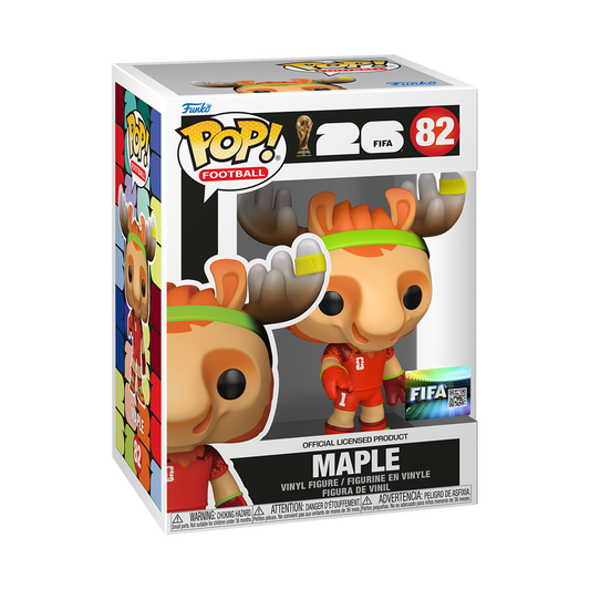 FIFA World Cup 2026 Mascot Pop! Figure Maple Team Canada #82