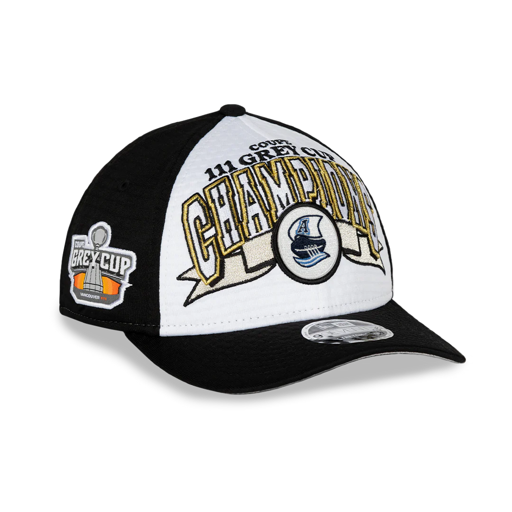 CFL Hat 970 Stretch Snap Locker Room 111th Grey Cup Champs Argonauts