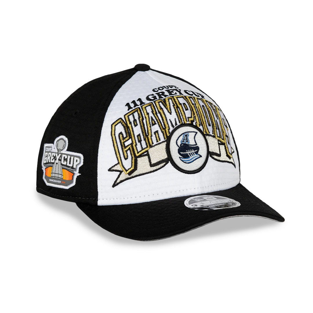 CFL Hat 970 Stretch Snap Locker Room 111th Grey Cup Champs Argonauts