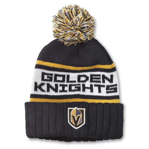 NHL Knit Hat Pillow Line Golden Knights