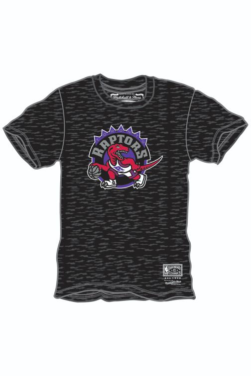 NBA Youth T-Shirt Retro Logo Heather Grey Raptors