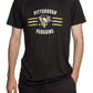 NHL T-Shirt Performance Rashguard Distressed Lines Penguins