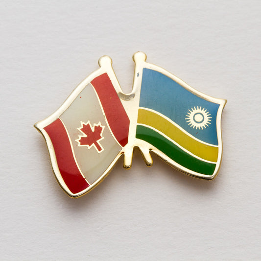 Country Lapel Pin Friendship Rwanda