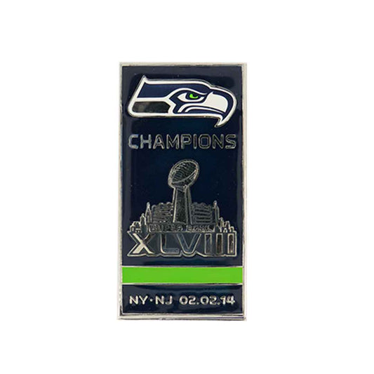 NFL Lapel Pin Super Bowl XLVIII Champs 2013-14 Seahawks