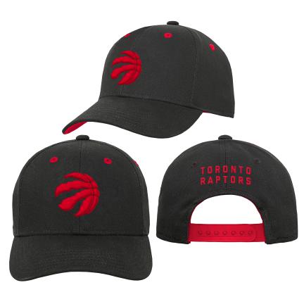 NBA Youth Hat Pre-Curve Snapback Basic Raptors