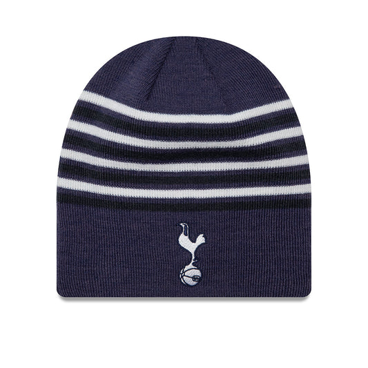 EPL Knit Hat Beanie Striped Skull Tottenham Hotspur FC