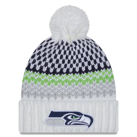 NFL Ladies Knit Hat Sideline 2023 Seahawks