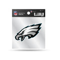 NFL Clear Backer Decal 4x4 Eagles