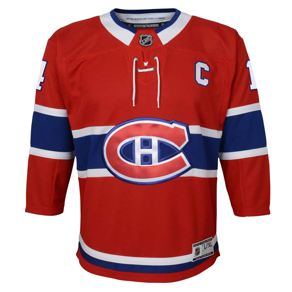 NHL Youth Player Premier Jersey Home Nick Suzuki Canadiens