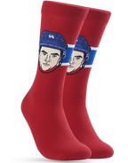 Hockey Canada Player Socks White/Red/Blue Nick Suzuki Canadiens