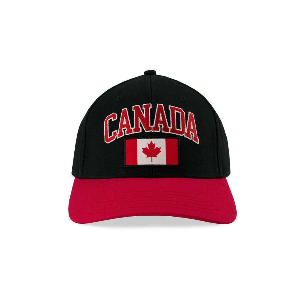 Country Hat Flag Black Canada
