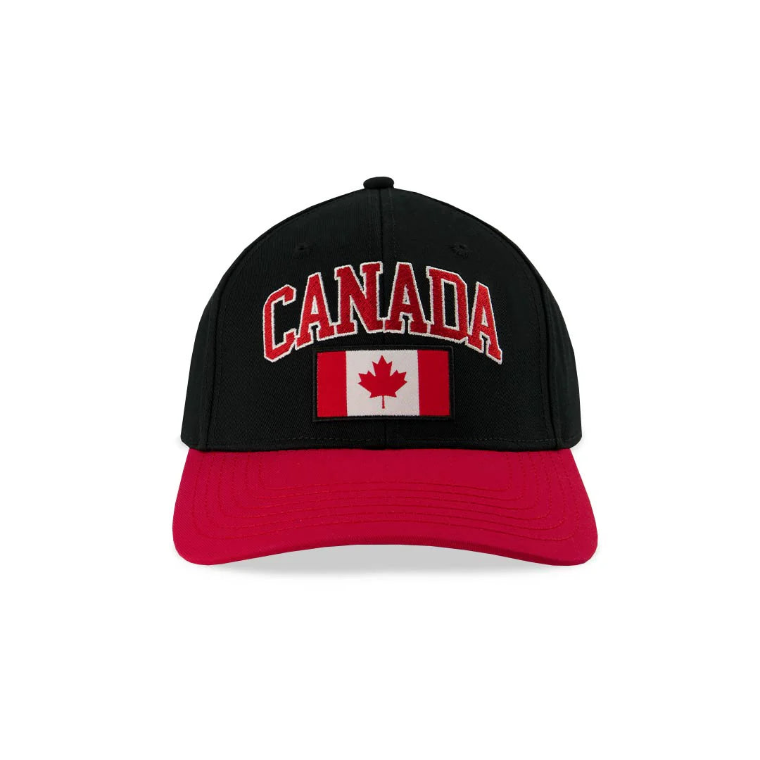 Country Hat Flag Black Canada