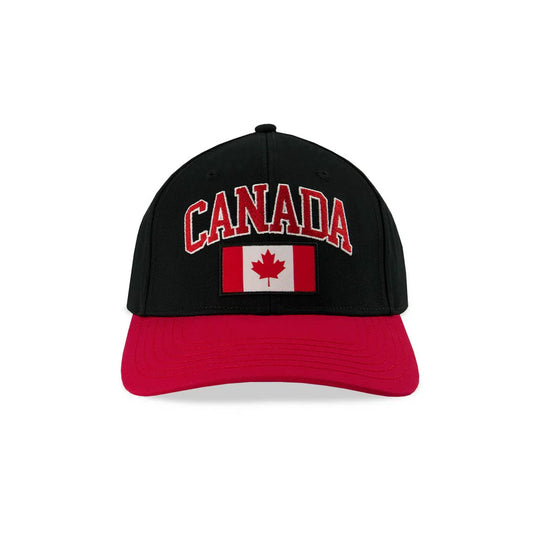 Country Hat Flag Black Canada