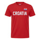 Country T-Shirt Flag Croatia