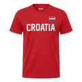 Country T-Shirt Flag Croatia (Red)