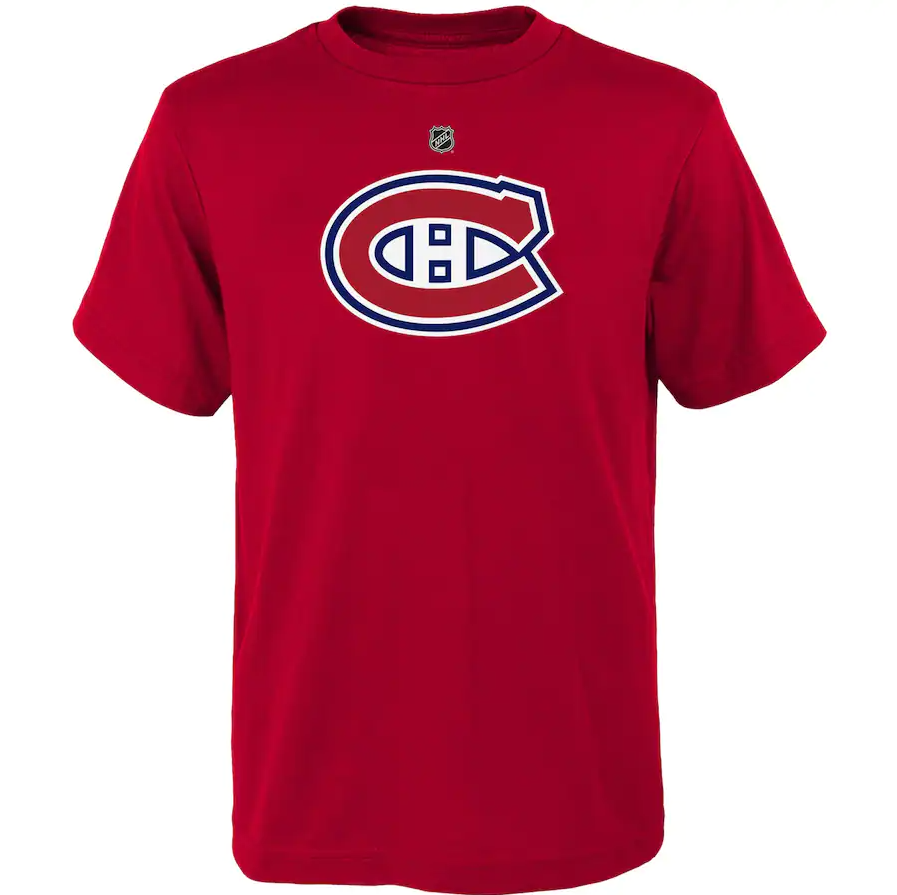 NHL Youth Performance T-Shirt Primary Logo Canadiens