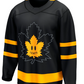 NHL Kids Blank Premier Jersey Alt Black Reversible Maple Leafs