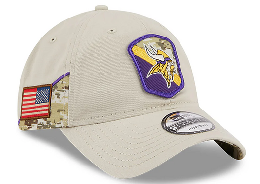 NFL Hat 920 Salute to Service 2023 Vikings