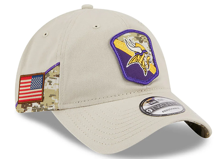 NFL Hat 920 Salute to Service 2023 Vikings