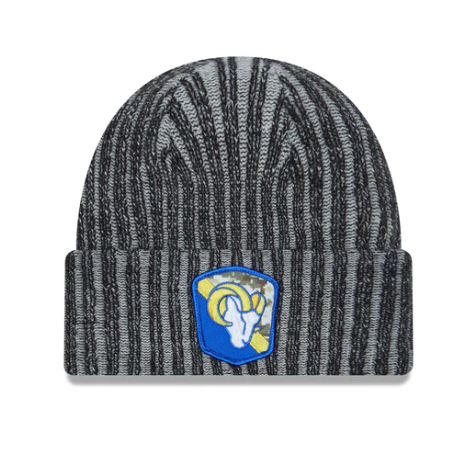 NFL Knit Hat Salute to Service 2023 Rams