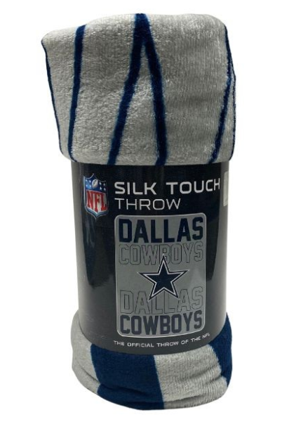 NFL Fleece Throw Silk Touch Cowboys