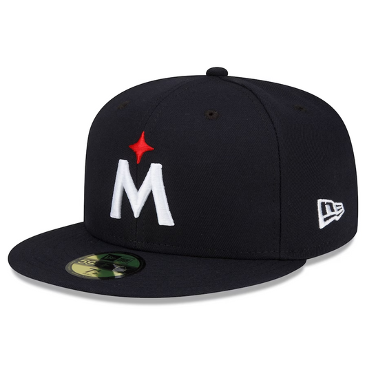 MLB Hat 5950 ACPerf Road Twins (Navy Blue)