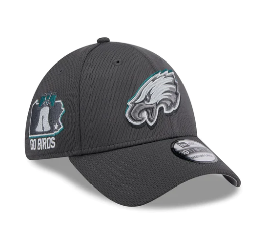 NFL Hat 3930 Draft 2024 Grey Eagles