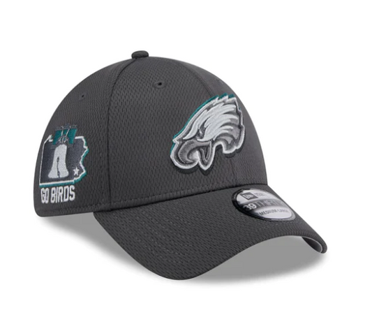 NFL Hat 3930 Draft 2024 Grey Eagles