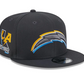 NFL Hat 950 Snapback Draft 2024 Grey Chargers