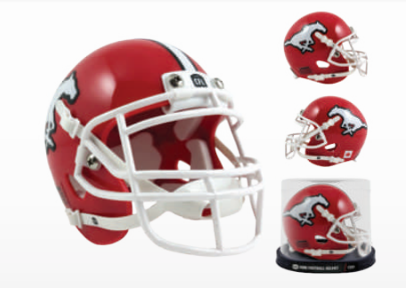 CFL Mini Helmet Stampeders