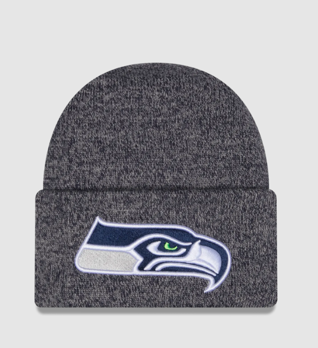 NFL Knit Hat Marled Cuff Seahawks
