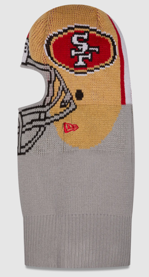 NFL Knit Hat Balaclava Helmet 49ers