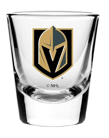 NHL Shot Glass 2oz Golden Knights