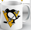 NHL Coffee Mug Basic 11 Oz C-Handle White Penguins