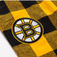 NHL PJ Pant Buffalo Plaid Bruins