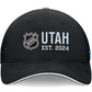 NHL Hat Structured Adjustable Draft 2024 Utah Hockey Club