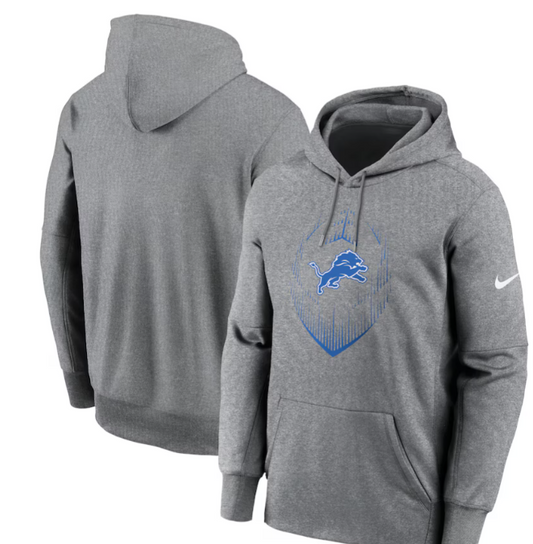 NFL Hoodie Pull Over Therma Icon Performance 2024 Lions