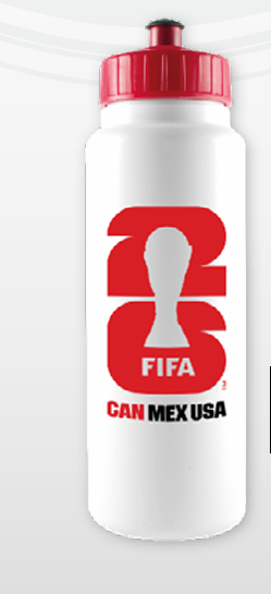 FIFA 2026 Water Bottle Plastic Pull Top FIFA World Cup